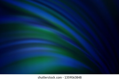 Dark BLUE vector colorful blur backdrop. Shining colored illustration in smart style. Completely new design for your business.