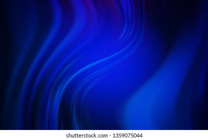 Dark BLUE vector colorful blur background. New colored illustration in blur style with gradient. Elegant background for a brand book.