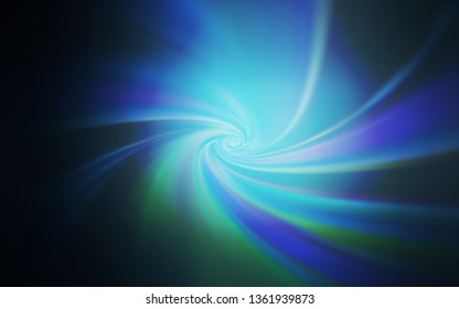 Dark BLUE vector colorful blur background. An elegant bright illustration with gradient. Smart design for your work.