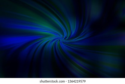 Dark BLUE vector colorful blur background. New colored illustration in blur style with gradient. The best blurred design for your business.