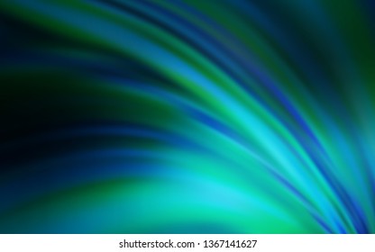 Dark BLUE vector colorful blur background. Shining colored illustration in smart style. New way of your design.