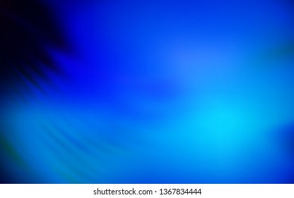 Dark BLUE vector colorful blur background. Shining colored illustration in smart style. New style for your business design.