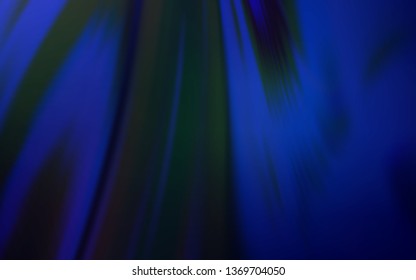Dark BLUE vector colorful blur backdrop. Glitter abstract illustration with gradient design. Completely new design for your business.