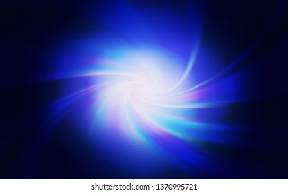 Dark BLUE vector colorful blur backdrop. A completely new colored illustration in blur style. Completely new design for your business.
