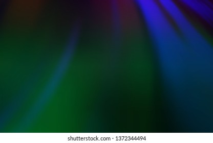 Dark BLUE vector colorful blur backdrop. An elegant bright illustration with gradient. Blurred design for your web site.