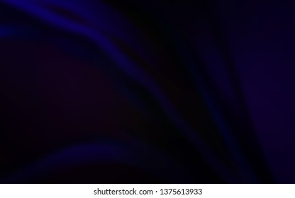 Dark BLUE vector colorful blur background. Creative illustration in halftone style with gradient. Background for a cell phone.