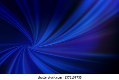 Dark BLUE vector colorful blur backdrop. Abstract colorful illustration with gradient. New style for your business design.