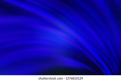 Dark BLUE vector colorful blur backdrop. Abstract colorful illustration with gradient. Background for a cell phone.