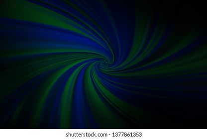 Dark BLUE vector colorful blur background. Abstract colorful illustration with gradient. New style for your business design.