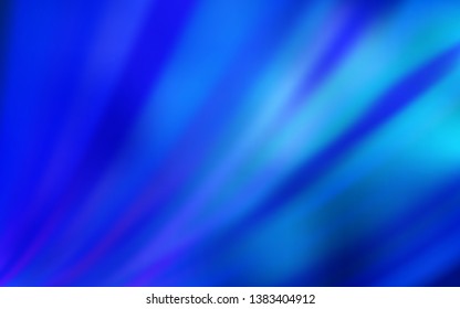 Dark BLUE vector colorful blur background. Modern abstract illustration with gradient. New style for your business design.