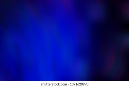 Dark BLUE vector colorful blur background. Modern abstract illustration with gradient. New style design for your brand book.