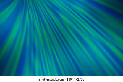 Dark BLUE vector colorful blur backdrop. A completely new colored illustration in blur style. New style for your business design.