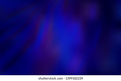 Dark BLUE vector colorful blur background. Creative illustration in halftone style with gradient. Elegant background for a brand book.