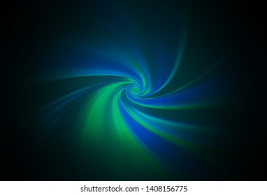 Dark BLUE vector colorful blur background. Colorful abstract illustration with gradient. Background for a cell phone.