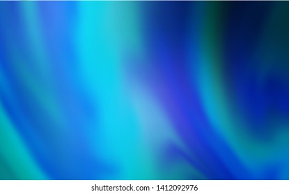 Dark BLUE vector colorful blur background. Shining colored illustration in smart style. The best blurred design for your business.