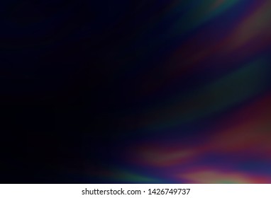 Dark BLUE vector colorful blur background. An elegant bright illustration with gradient. New design for your business.