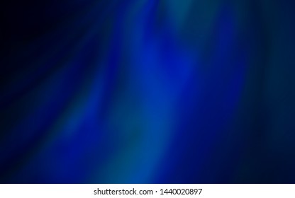 Dark BLUE vector colorful blur background. New colored illustration in blur style with gradient. Background for designs.