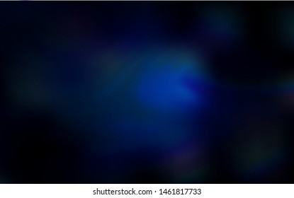 Dark BLUE vector colorful blur background. An elegant bright illustration with gradient. New design for your business.