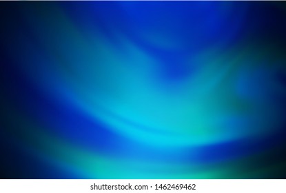 Dark BLUE vector colorful blur background. Shining colored illustration in smart style. Background for a cell phone.