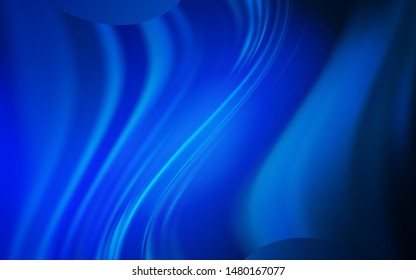 Dark BLUE vector colorful blur background. Shining colored illustration in smart style. New design for your business.