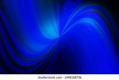 Dark BLUE vector colorful blur background. Abstract colorful illustration with gradient. Completely new design for your business.