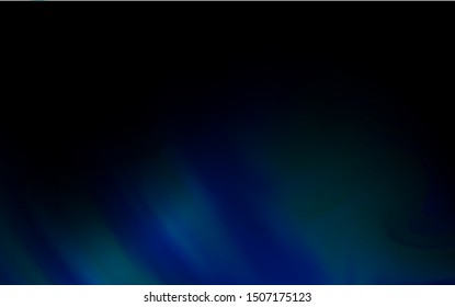 Dark BLUE vector colorful blur backdrop. Abstract colorful illustration with gradient. New style design for your brand book.