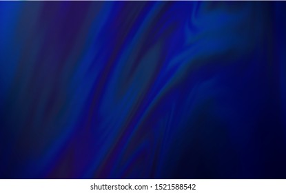 Dark BLUE vector colorful blur backdrop. Modern abstract illustration with gradient. Background for a cell phone.
