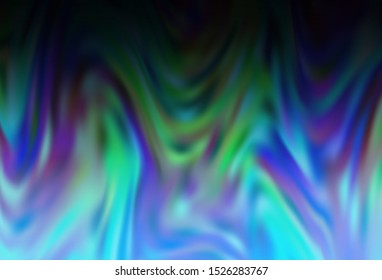 Dark BLUE vector colorful blur background. Abstract colorful illustration with gradient. New style for your business design.