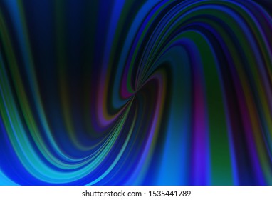 Dark BLUE vector colorful blur background. Modern abstract illustration with gradient. Background for designs.