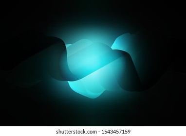 Dark BLUE vector colorful blur background. Colorful illustration in abstract style with gradient. New design for your business.