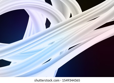 Dark BLUE vector colorful blur backdrop. Modern abstract illustration with gradient. Background for designs.