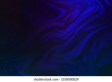 Dark BLUE vector colorful blur backdrop. An elegant bright illustration with gradient. Elegant background for a brand book.