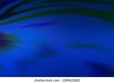 Dark BLUE vector colorful blur background. Modern abstract illustration with gradient. New design for your business.