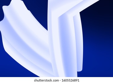 Dark BLUE vector colorful blur backdrop. Colorful abstract illustration with gradient. Blurred design for your web site.