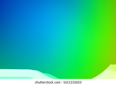 Dark BLUE vector colorful blur backdrop. New colored illustration in blur style with gradient. Smart design for your work.