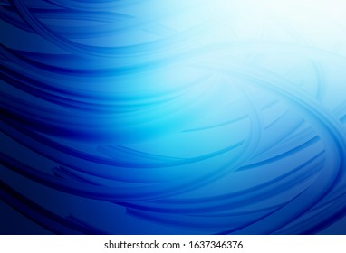 Dark BLUE vector colorful blur backdrop. An elegant bright illustration with gradient. New style for your business design.