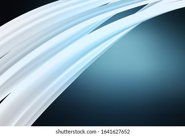 Dark BLUE vector colorful blur backdrop. Creative illustration in halftone style with gradient. Background for a cell phone.