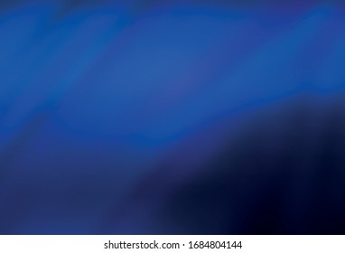 Dark BLUE vector colorful blur backdrop. An elegant bright illustration with gradient. New design for your business.