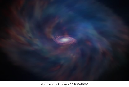Dark BLUE vector cover with astronomical stars. Shining illustration with sky stars on abstract template. Pattern for astrology websites.