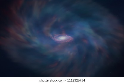 Dark BLUE vector cover with astronomical stars. Modern abstract illustration with Big Dipper stars. Smart design for your business advert.