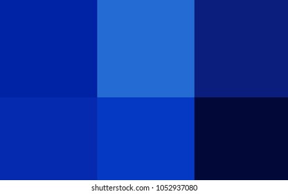 Dark BLUE vector cover with colorful palette. Decorative design of colorful palette. Set of colors for clever designers.