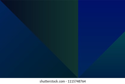 Dark BLUE vector cover with colorful palette. Decorative design of colorful palette. Pattern of colors for design of ads, posters, banners.
