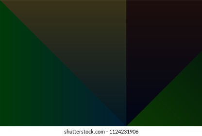Dark BLUE vector cover with colorful palette. Colorful gradient set with collection of rainbow colors. Pattern of colors for designers of booklets, leaflets.