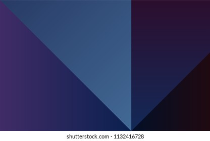 Dark BLUE vector cover with colorful palette. Shining palette with spectrum of colors. Pattern of colors for design of ads, posters, banners.