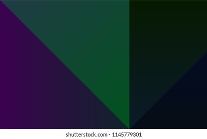 Dark BLUE vector cover with colorful palette. Color palette with set of colors. Pattern of colors for designers of booklets, leaflets.