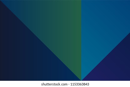Dark BLUE vector cover with colorful palette. Shining palette with spectrum of colors. Set of colors for clever designers.