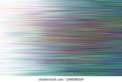 Dark BLUE vector cover with long lines. Decorative shining illustration with lines on abstract template. Best design for your ad, poster, banner.