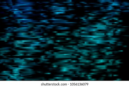 Dark BLUE vector cover with long lines. Shining colored illustration with narrow lines. The pattern can be used for busines ad, booklets, leaflets