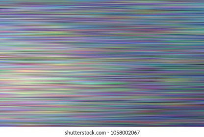 Dark BLUE vector cover with long lines. Decorative shining illustration with lines on abstract template. The template can be used as a background.