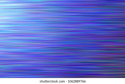 Dark BLUE vector cover with long lines. Modern geometrical abstract illustration with staves. The template can be used as a background.